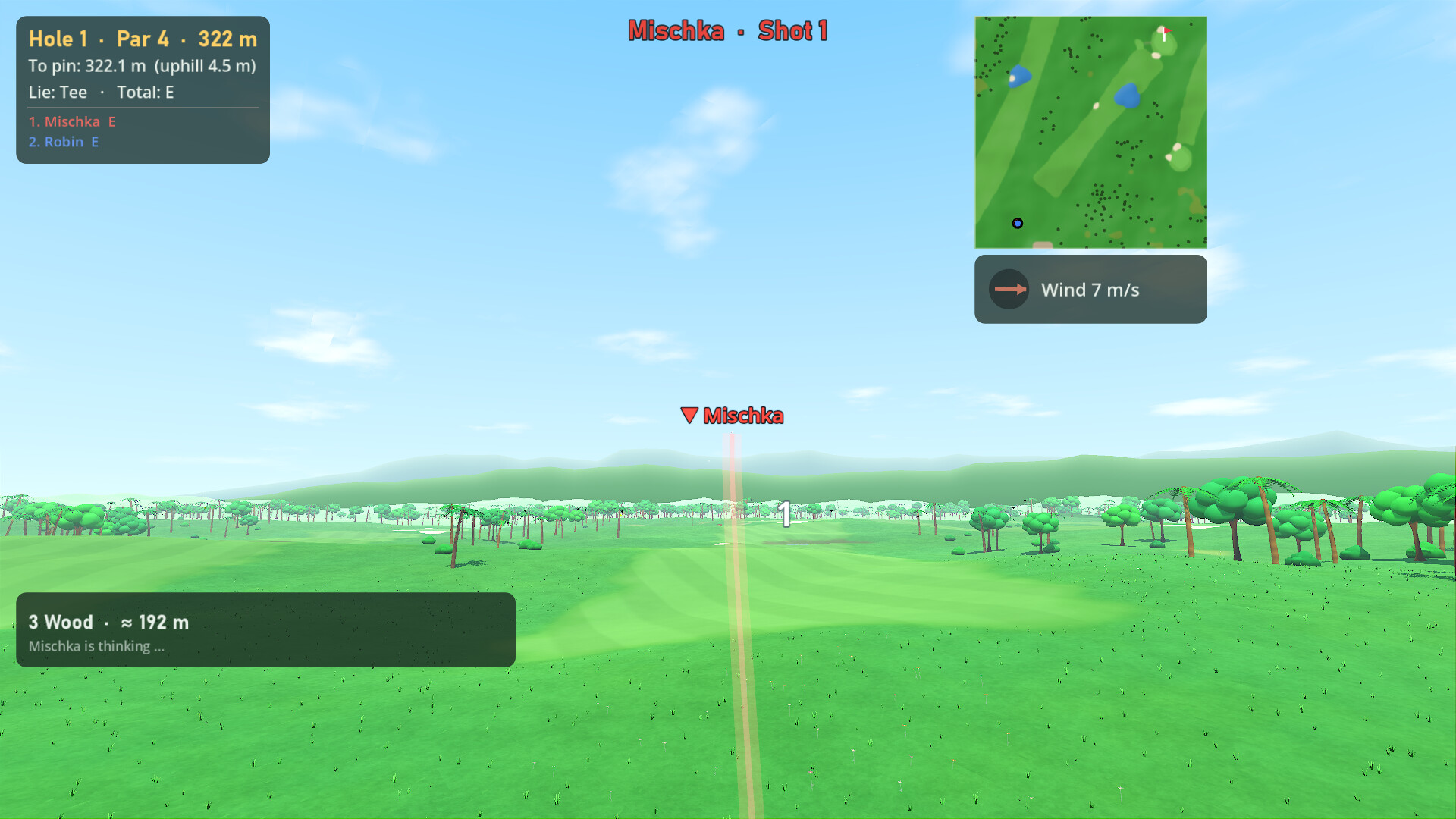 Mischka Golf trailer