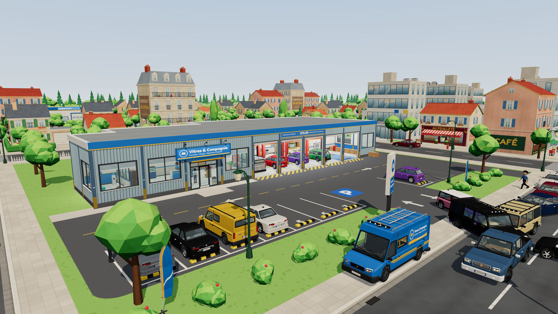 Glass Garage Simulator screenshot 1