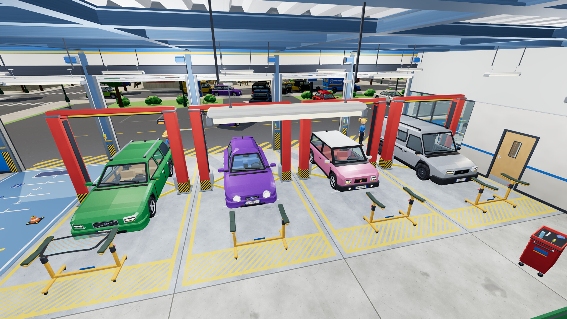 Glass Garage Simulator screenshot 2