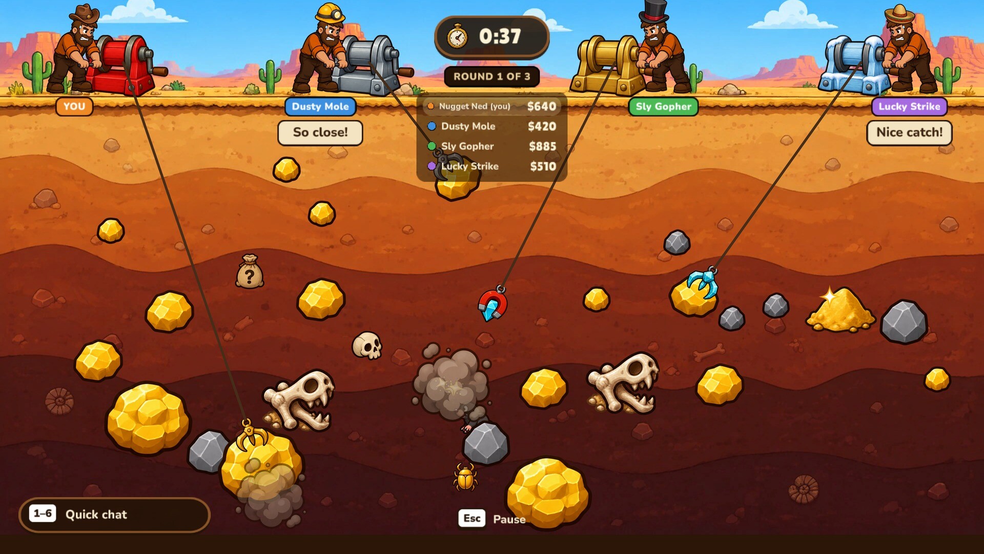 Gold Miner Online: Claw Chaos trailer