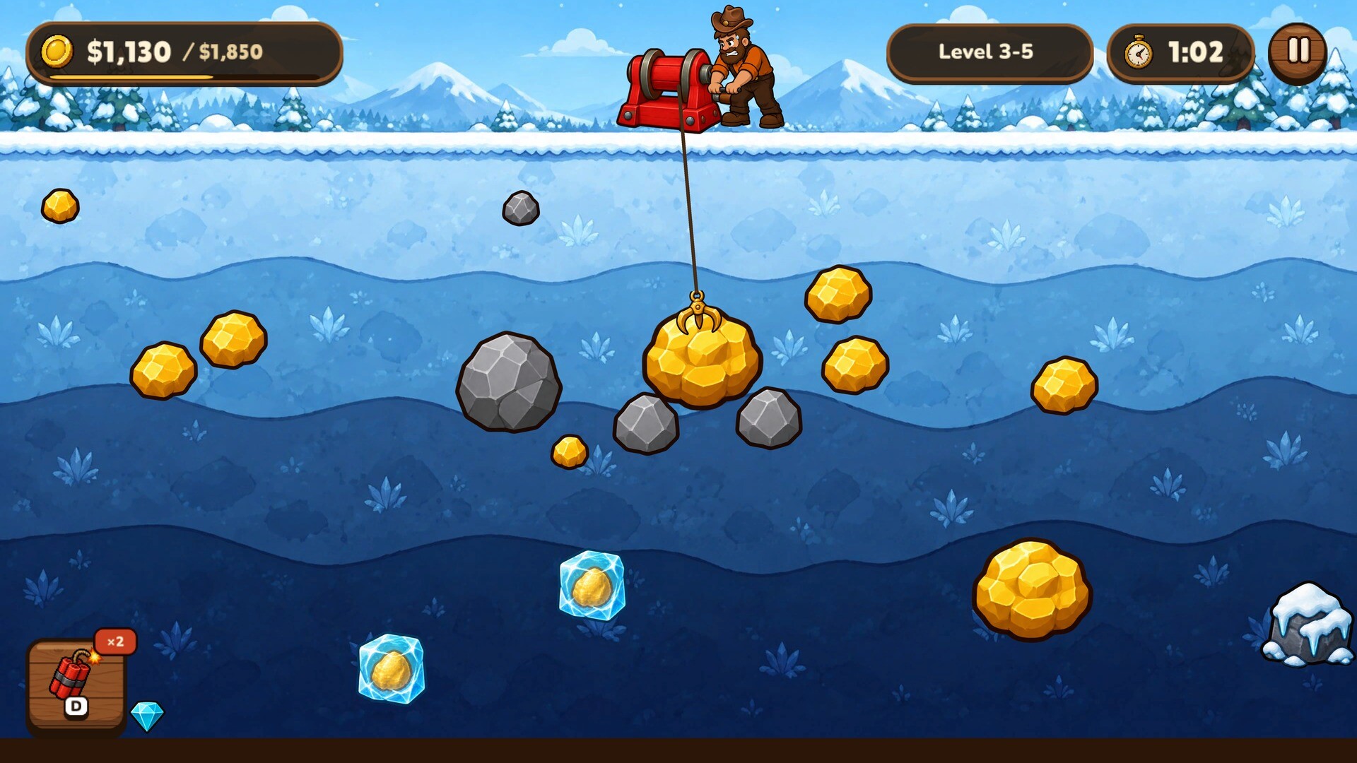 Gold Miner Online: Claw Chaos screenshot 2
