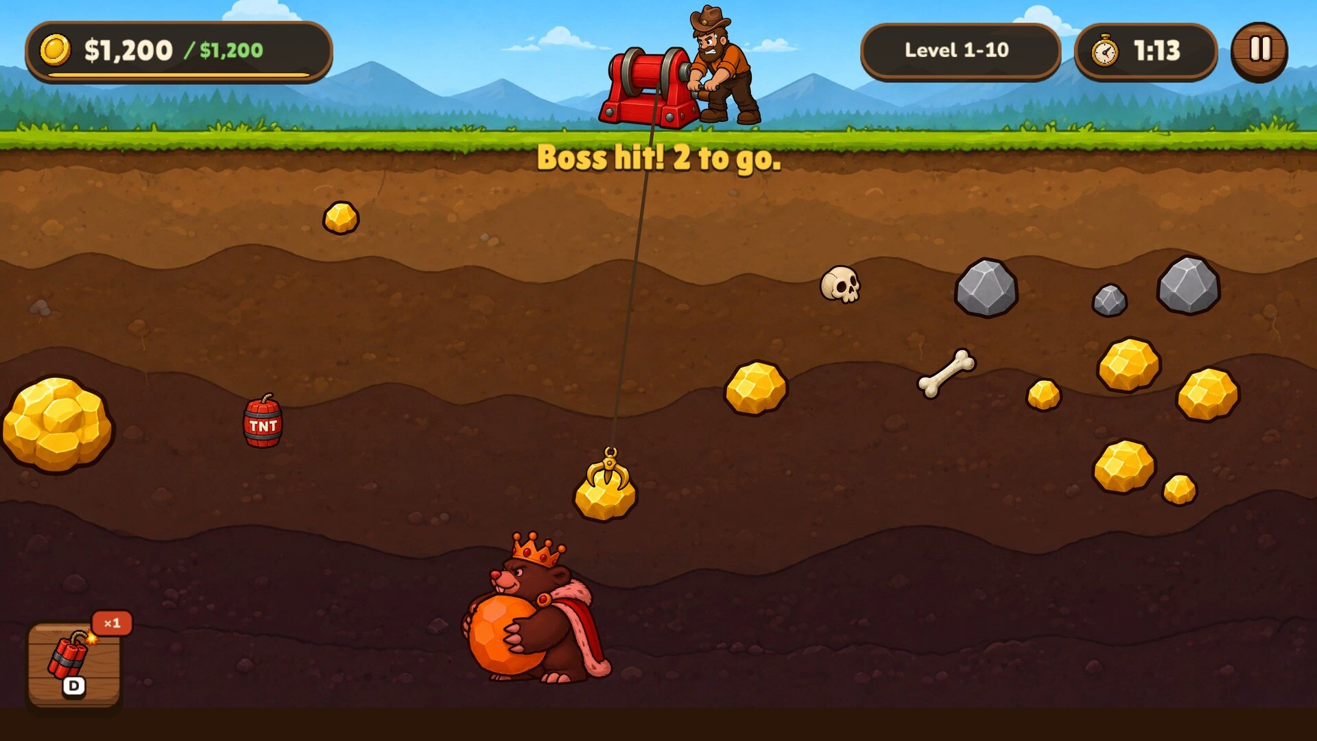 Gold Miner Online: Claw Chaos screenshot 3
