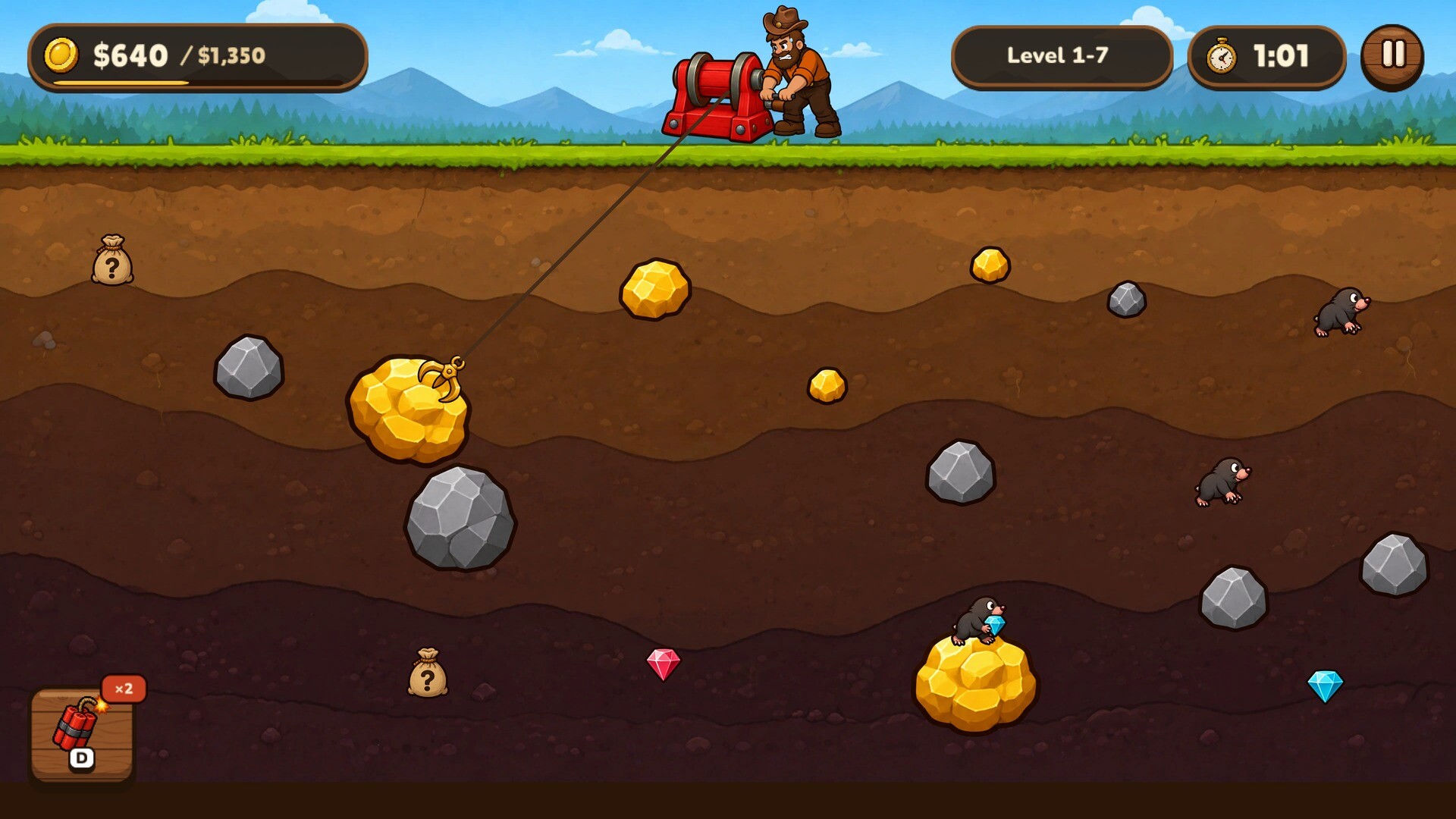 Gold Miner Online: Claw Chaos screenshot 5