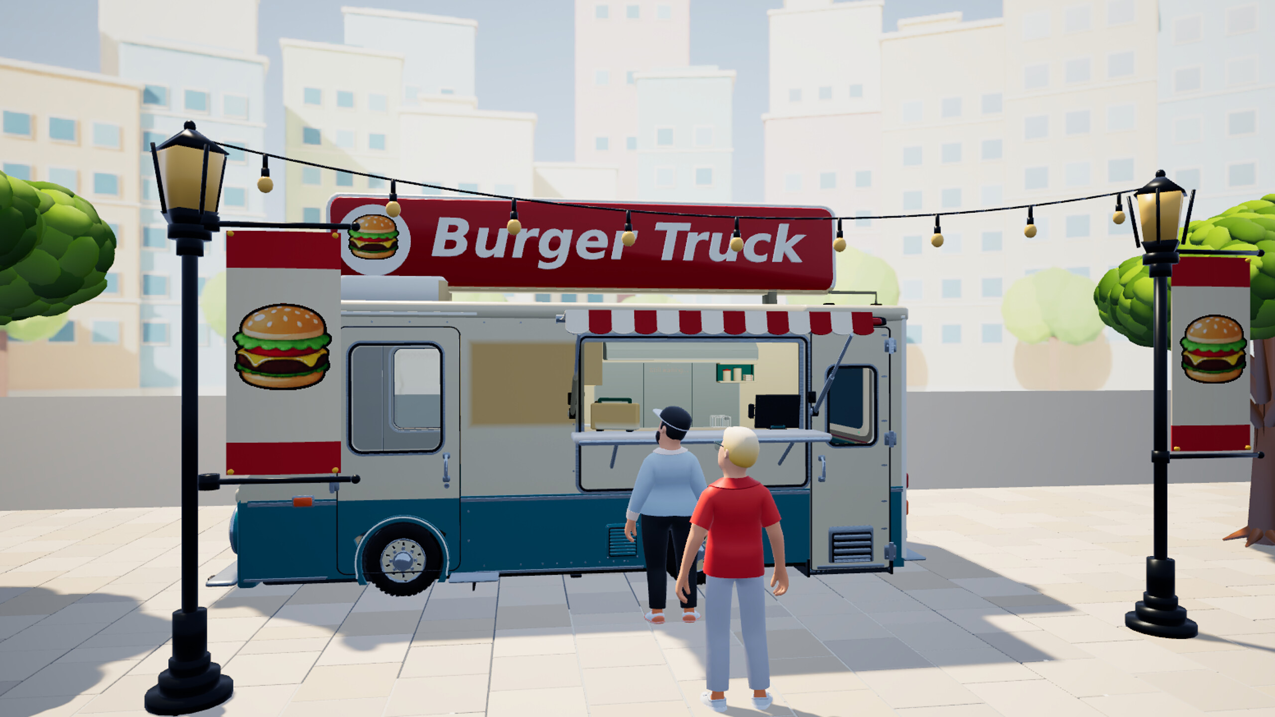 Burger Truck trailer