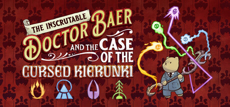 Cover art from The Inscrutable Doctor Baer and the Case of the Cursed Kierunki