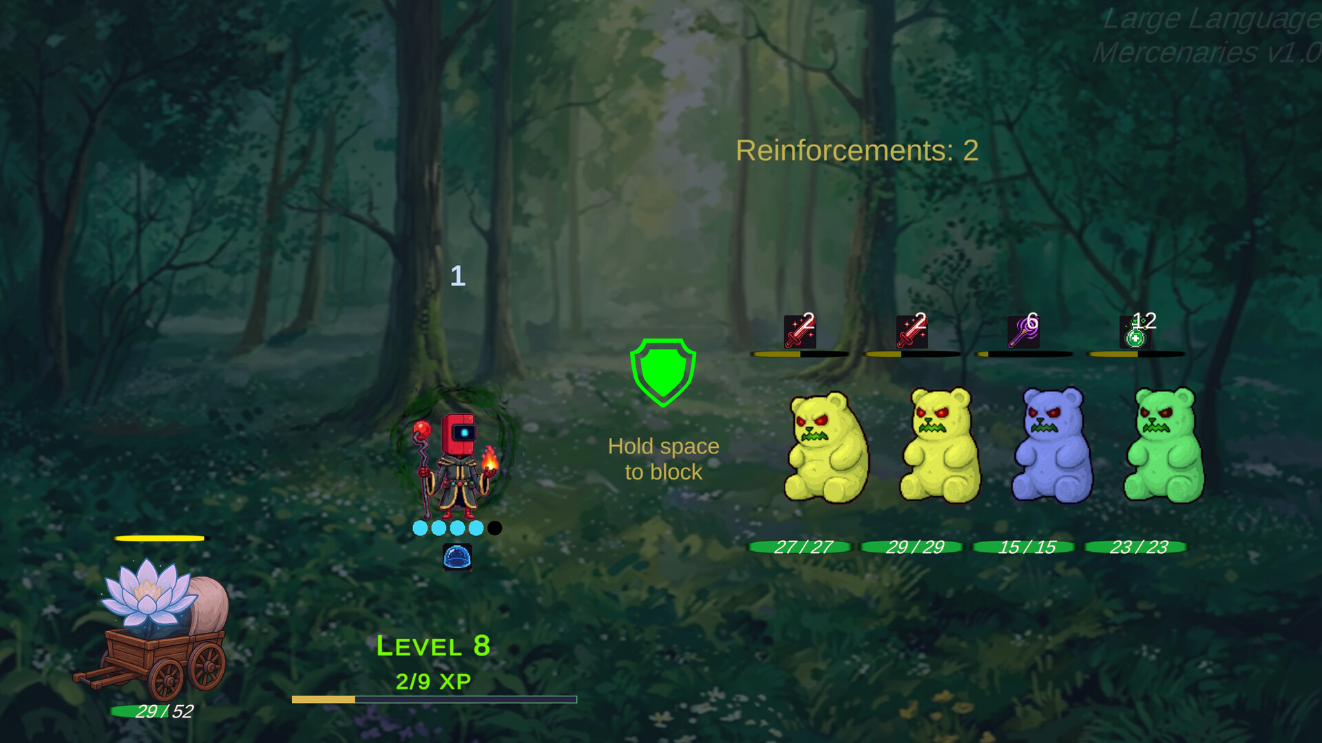 Large Language Mercenaries screenshot 3