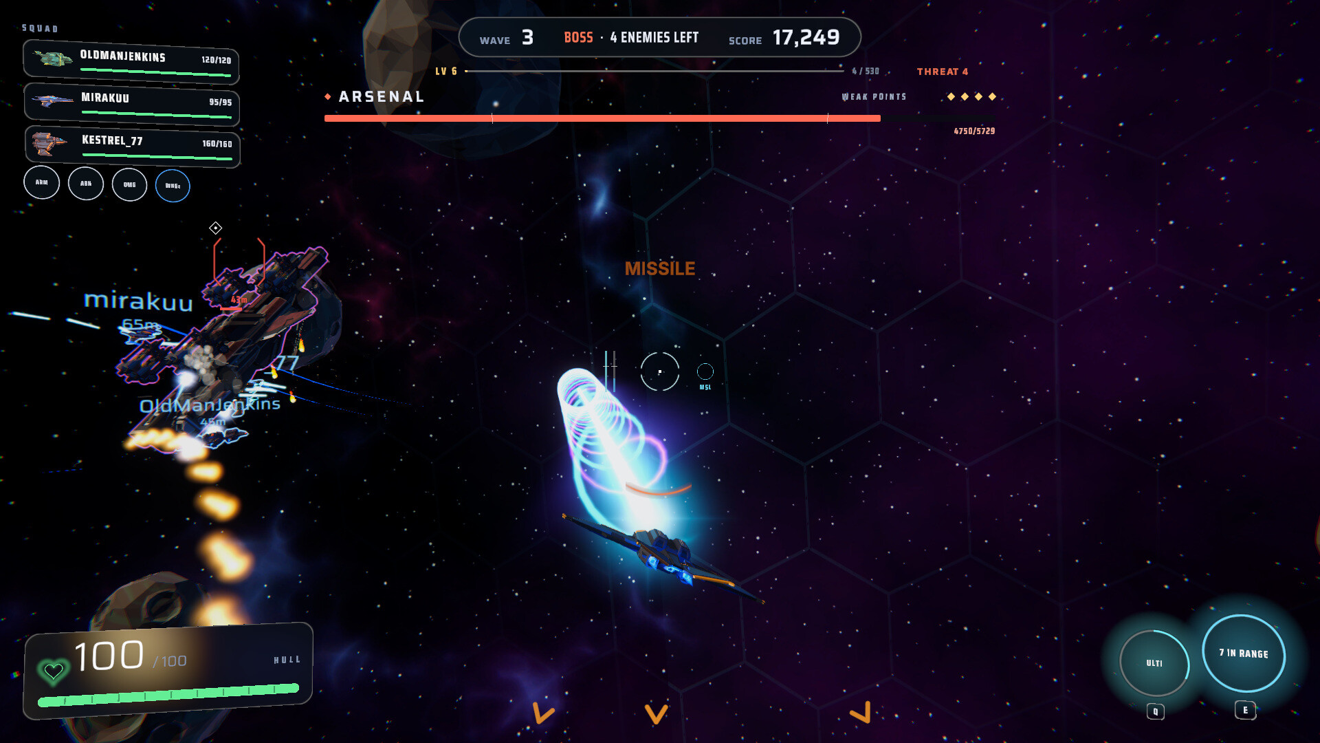 Spaceship Wars Together screenshot 4
