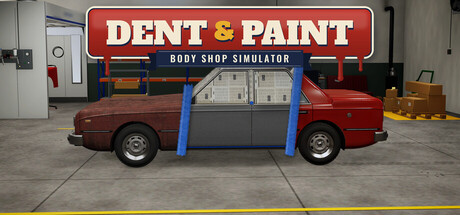 Cover art from Dent & Paint: Body Shop Simulator