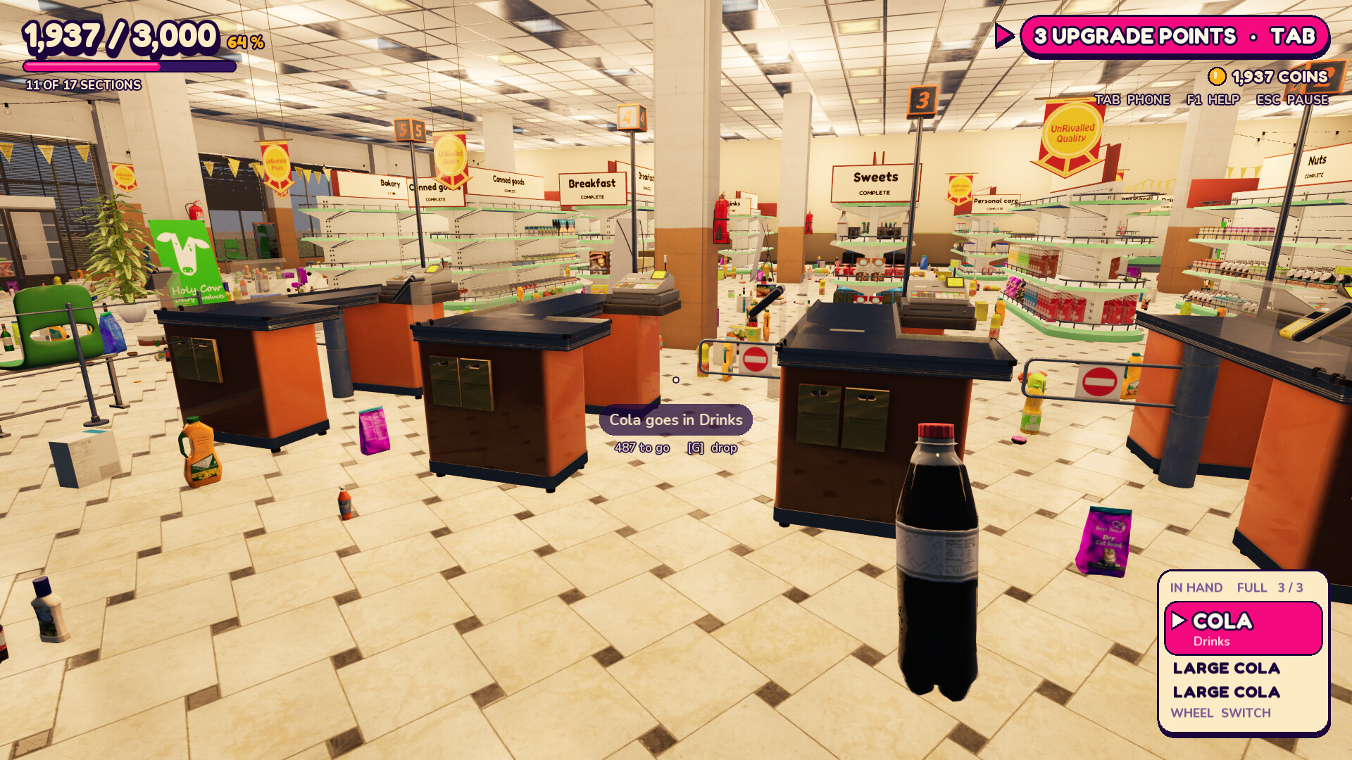 Supermarket in Order screenshot 1