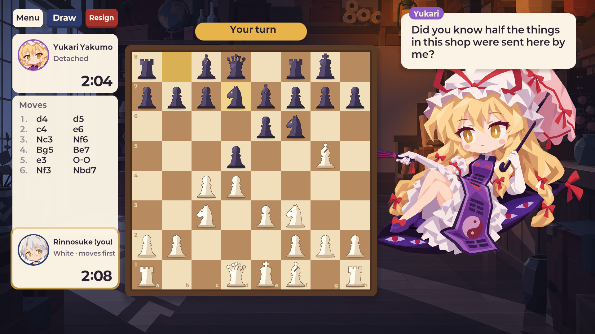 Touhou Chess screenshot 3