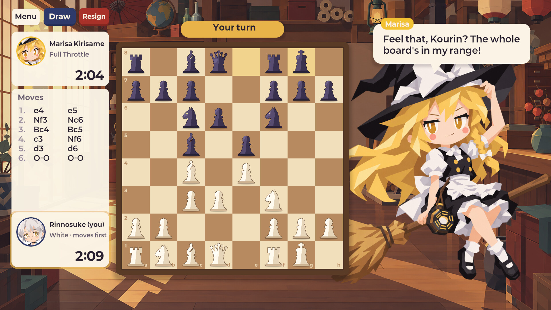 Touhou Chess trailer