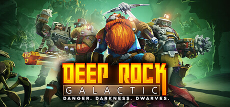 غلاف لعبة Deep Rock Galactic