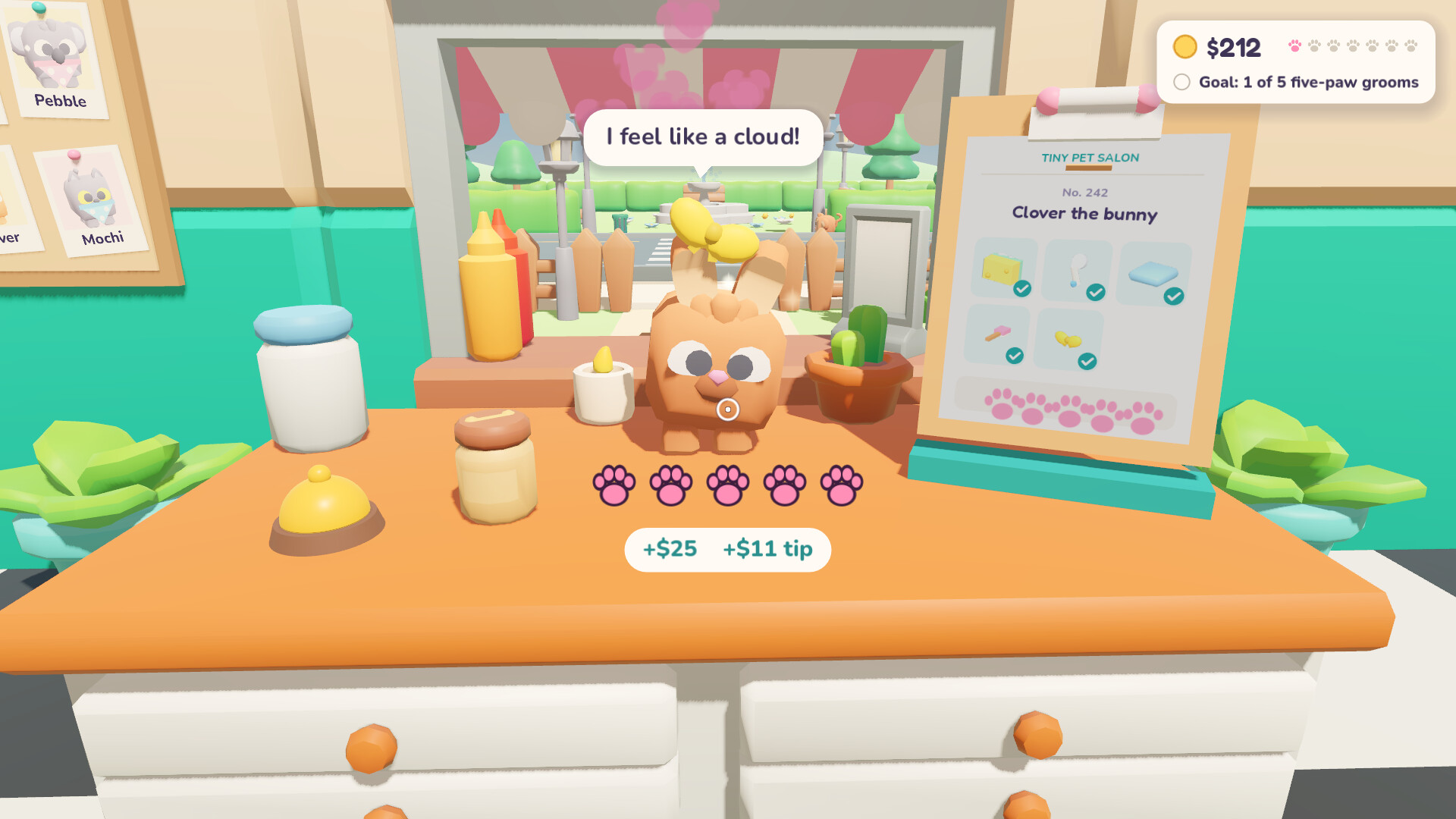 Tiny Pet Salon trailer
