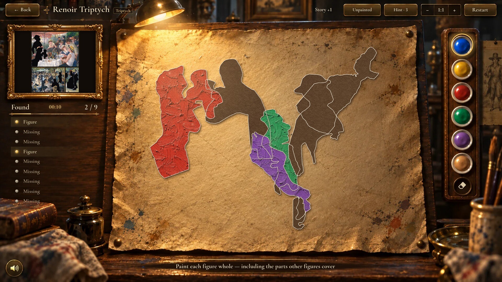 Inkblot: The Art Restorer screenshot 5