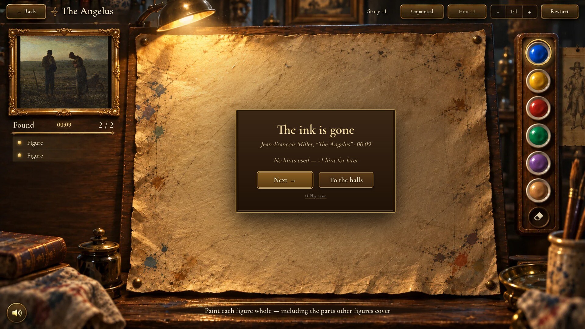 Inkblot: The Art Restorer screenshot 4