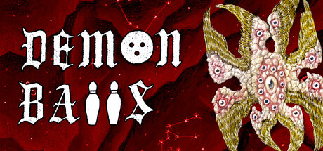 Cover art from Demon Balls: A Bowling Roguelike