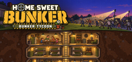 Cover art from Home Sweet Bunker: Bunker Tycoon