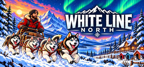 Cover art from White Line North: Dog Sled Racing