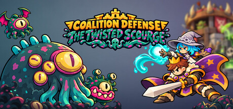 Cover art from Coalition Defense: The Twisted Scourge