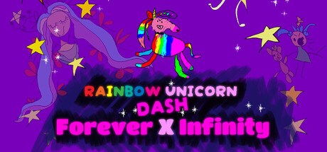 Cover art from Rainbow Unicorn Dash: Forever X Infinity