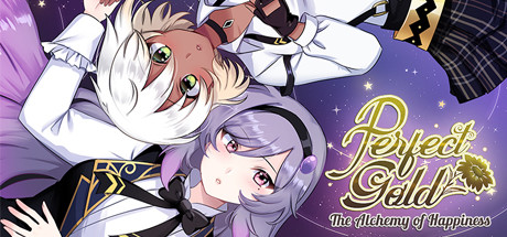 غلاف لعبة Perfect Gold - Yuri Visual Novel