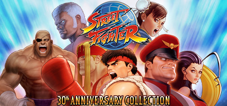 غلاف لعبة Street Fighter 30th Anniversary Collection