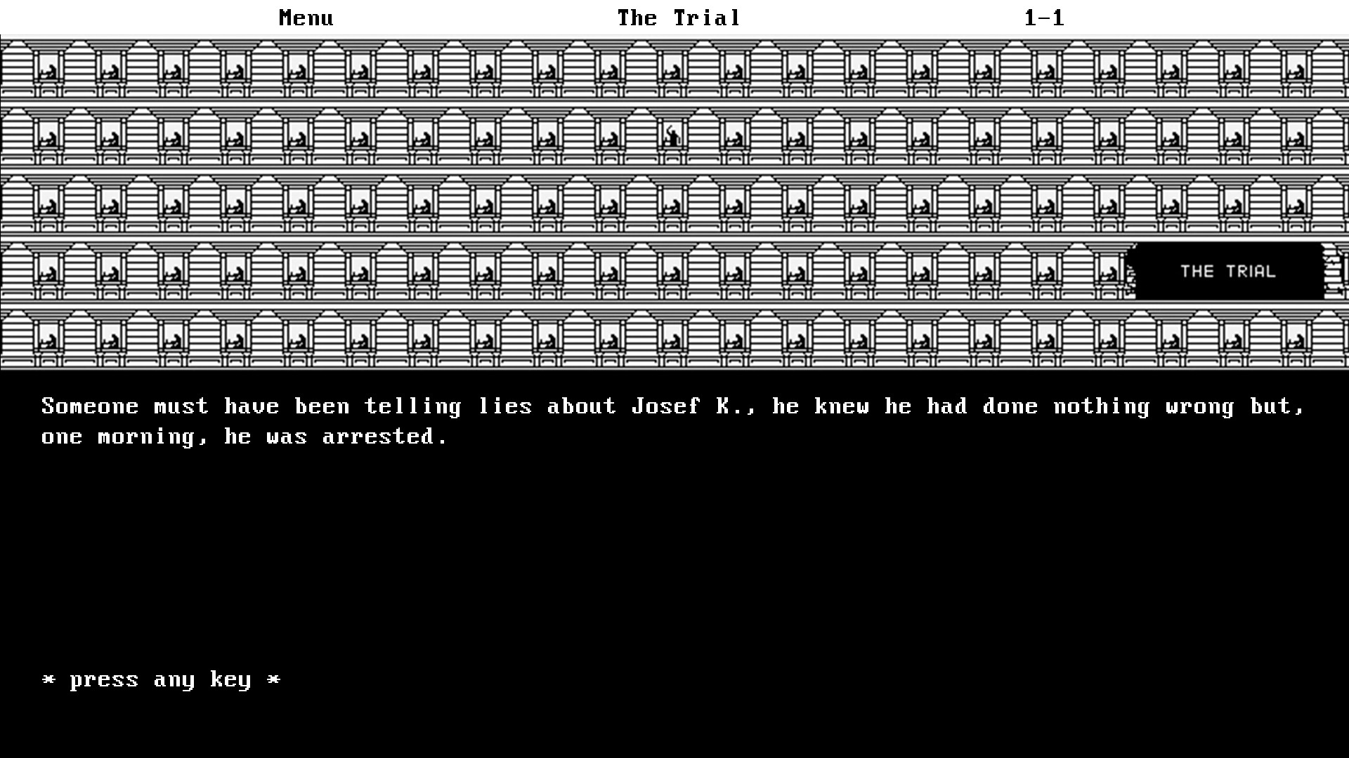The Trial trailer