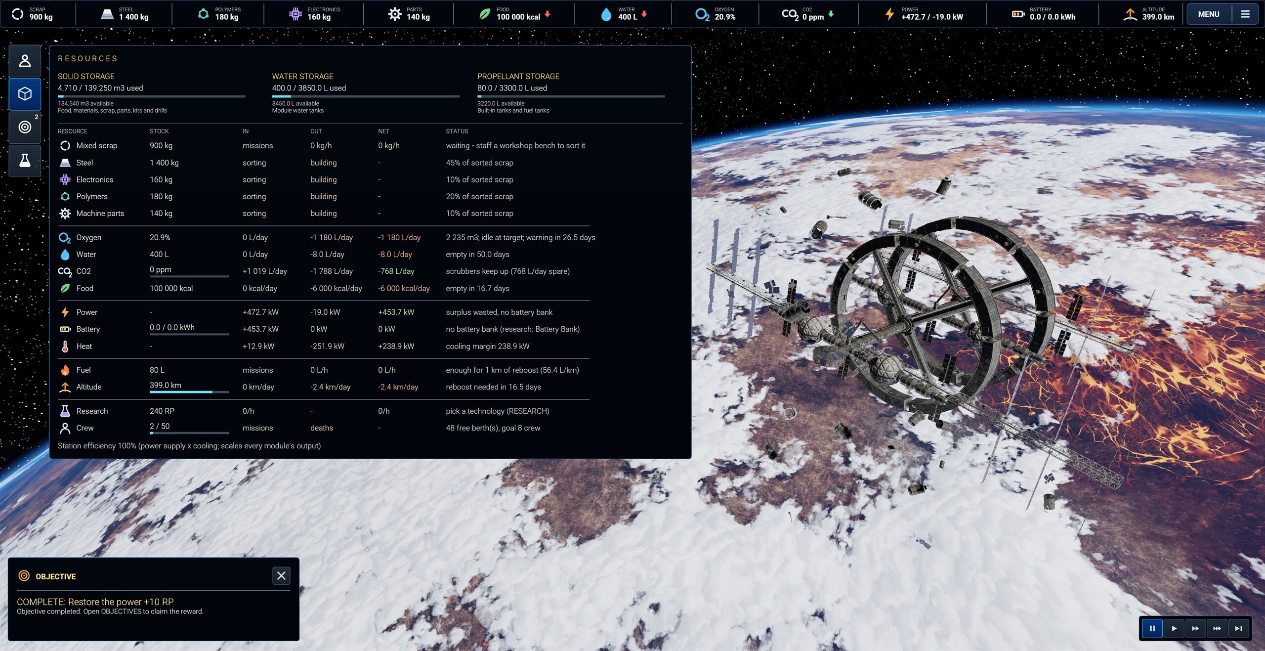 Still Above: Orbital Refuge screenshot 3