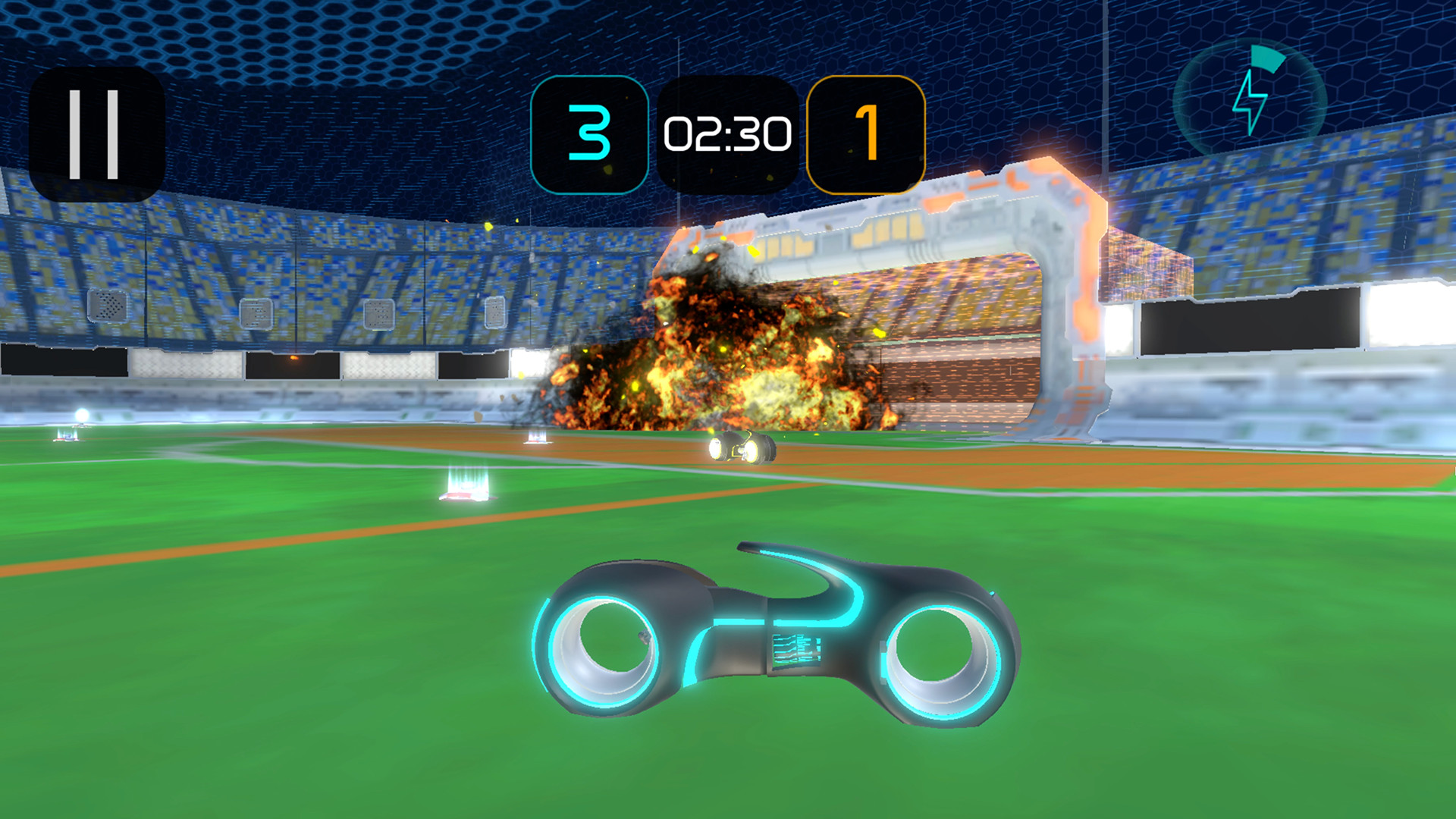 Light Biker Hockey screenshot 4