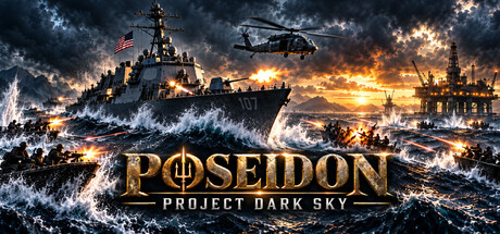 Cover art from Poseidon - Project Dark Sky