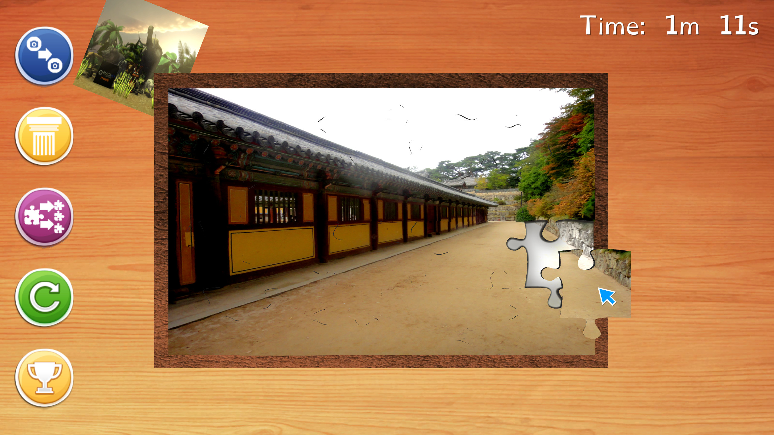 Mr Rabbit's Jigsaw Puzzle screenshot 5