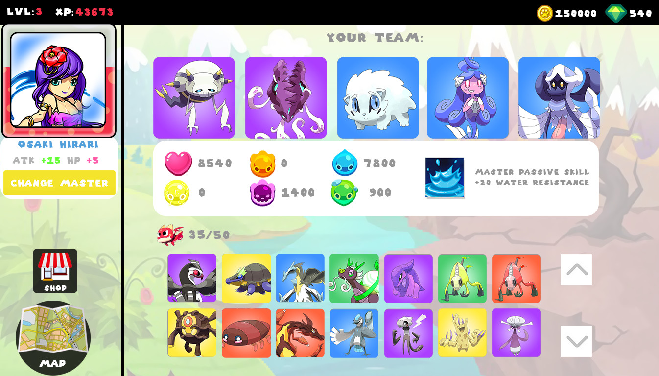 Cute Monsters Battle Arena screenshot 5