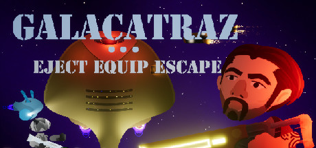 Cover art from Galacatraz: Eject Equip Escape
