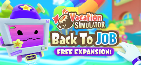 غلاف لعبة Vacation Simulator