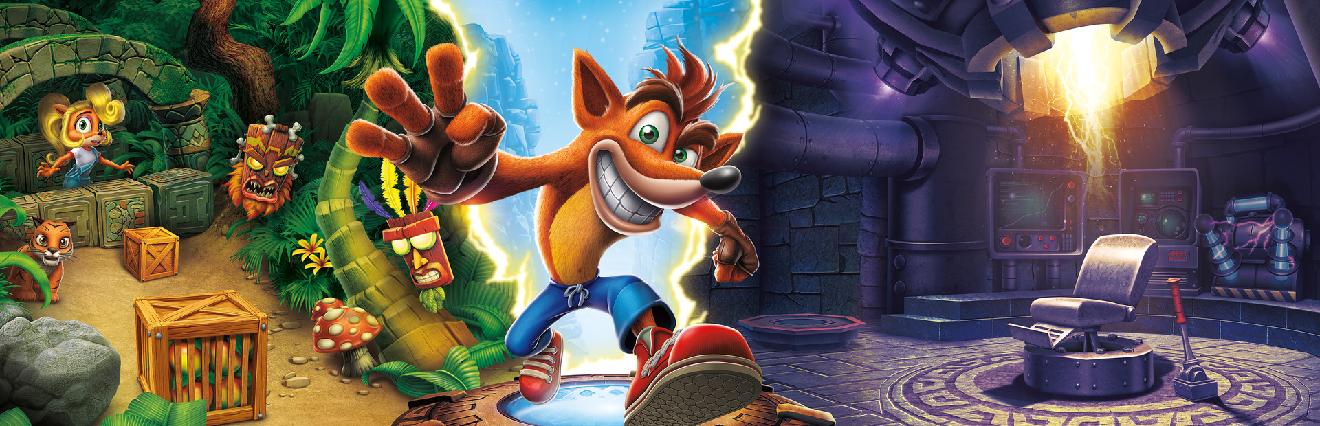 Игра Crash Bandicoot N. Sane Trilogy