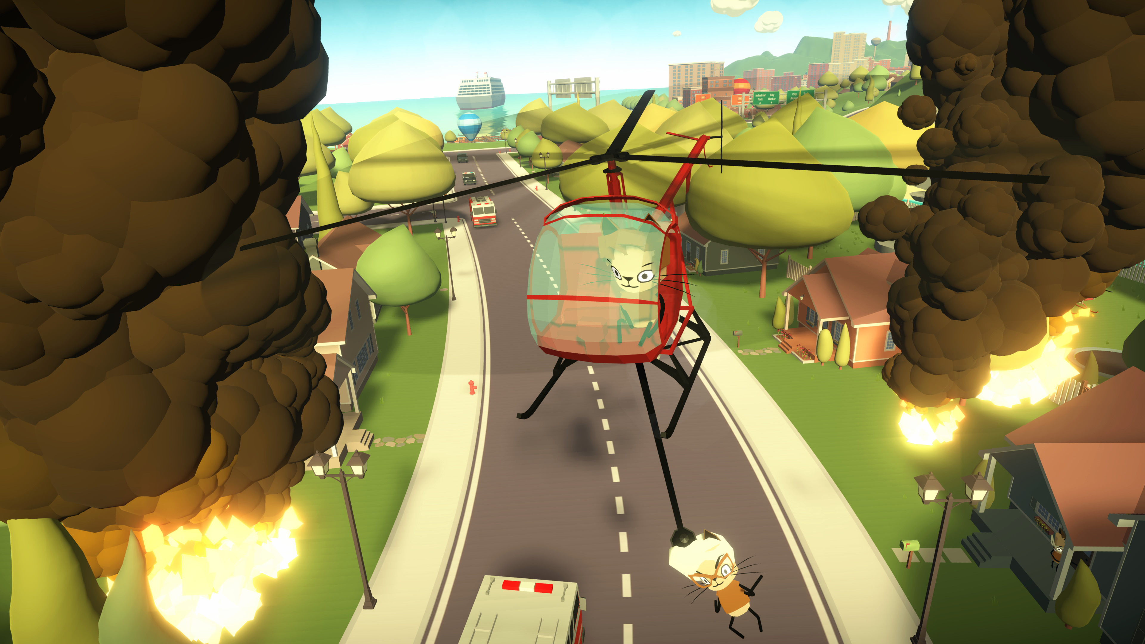 Cats Fly Helicopters trailer