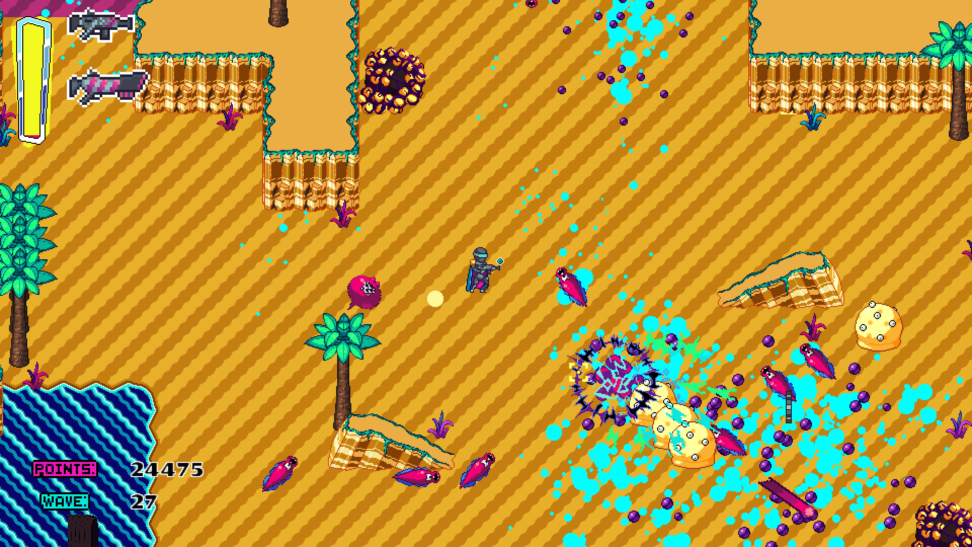 Zyxia: Neon Termination screenshot 2