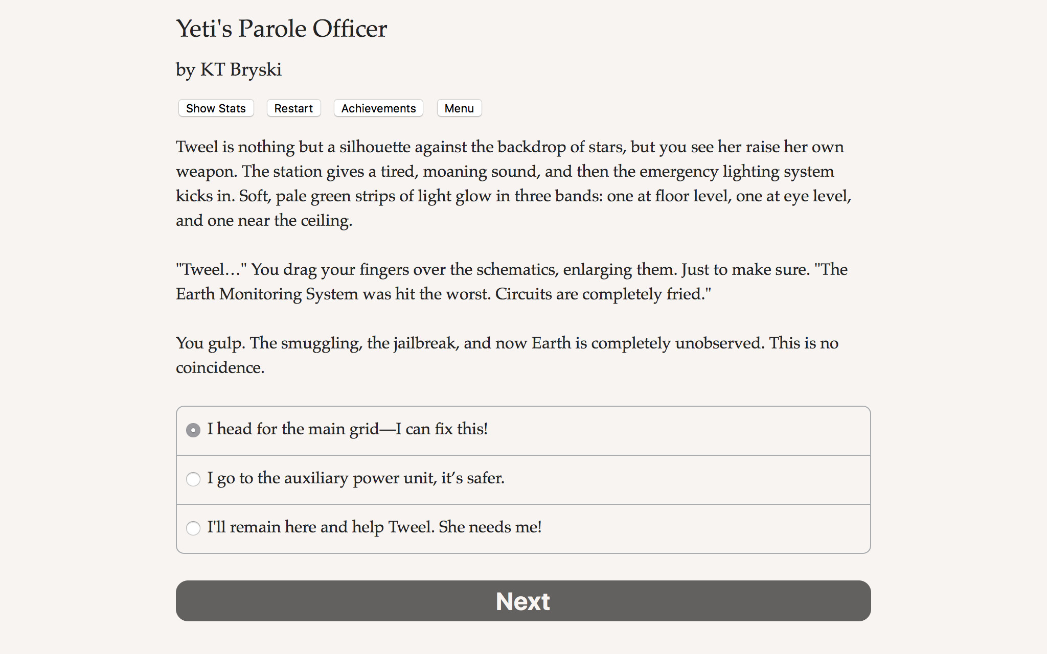 Yeti's Parole Officer screenshot 4
