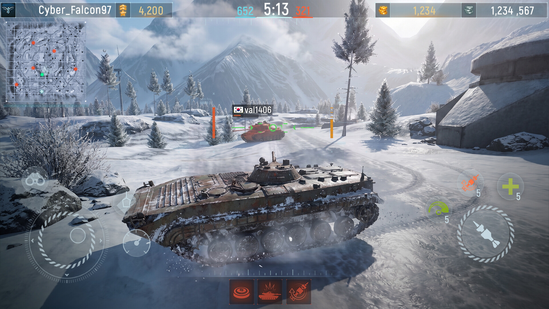 Modern Tanks: War Tank Games screenshot 2