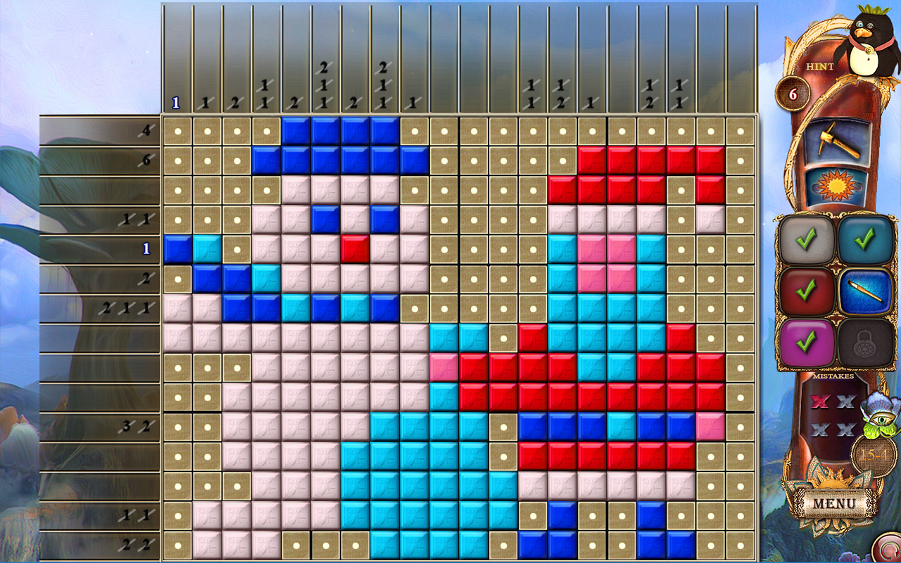 Fantasy Mosaics 19: Edge of the World screenshot 2