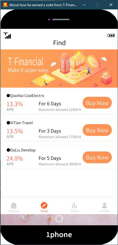 About how he earned a suite from T-Financial Platform in four months screenshot 4