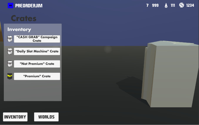 Microtransaction Simulator Game of the Decade: Deluxe Edition screenshot 1