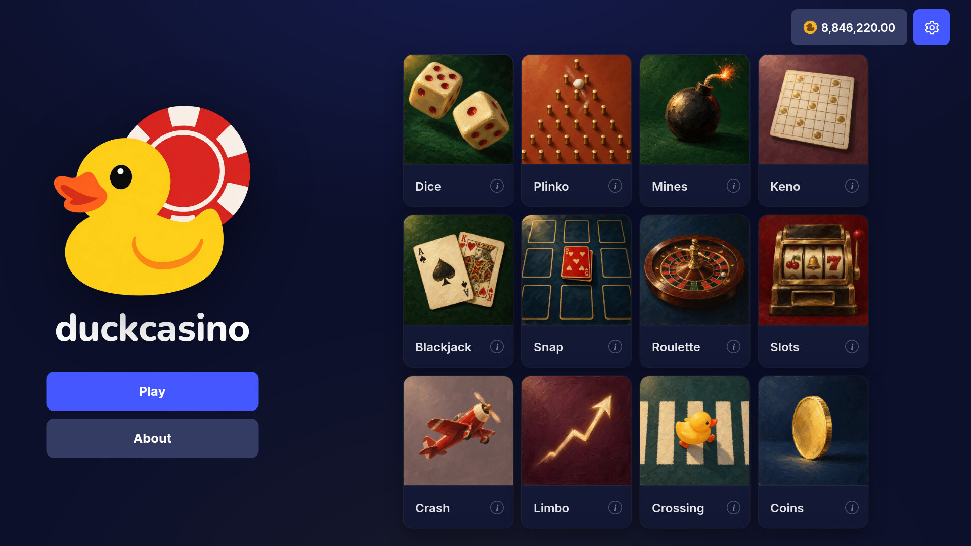 Duck Casino: Gambling Simulator screenshot 2