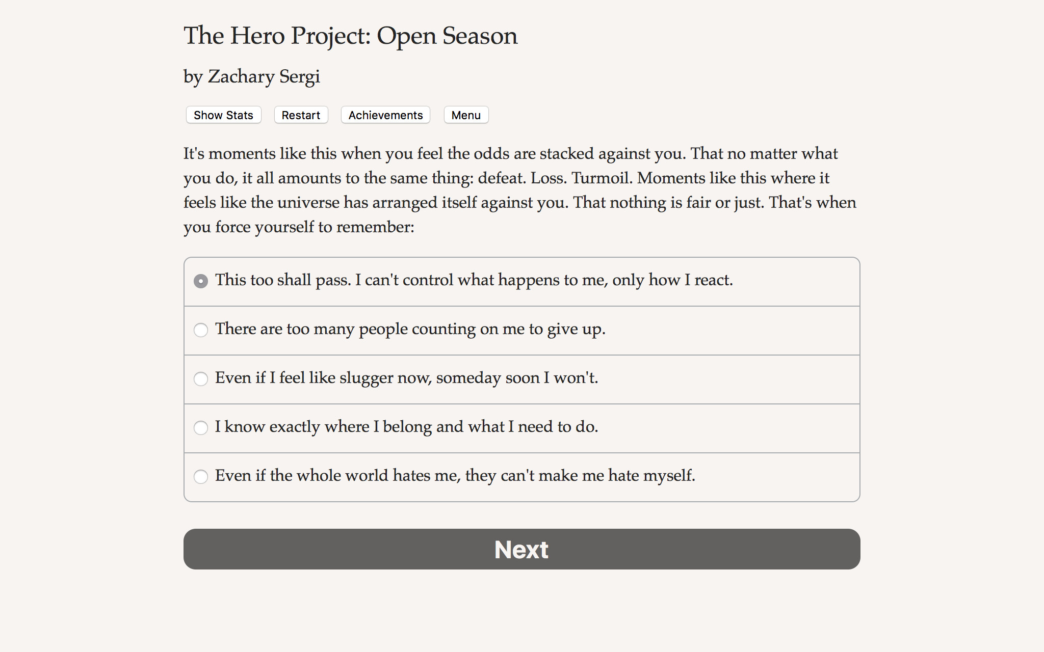 The Hero Project: Open Season screenshot 4