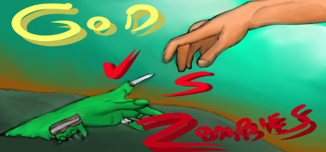 Cover art from God Vs Zombies