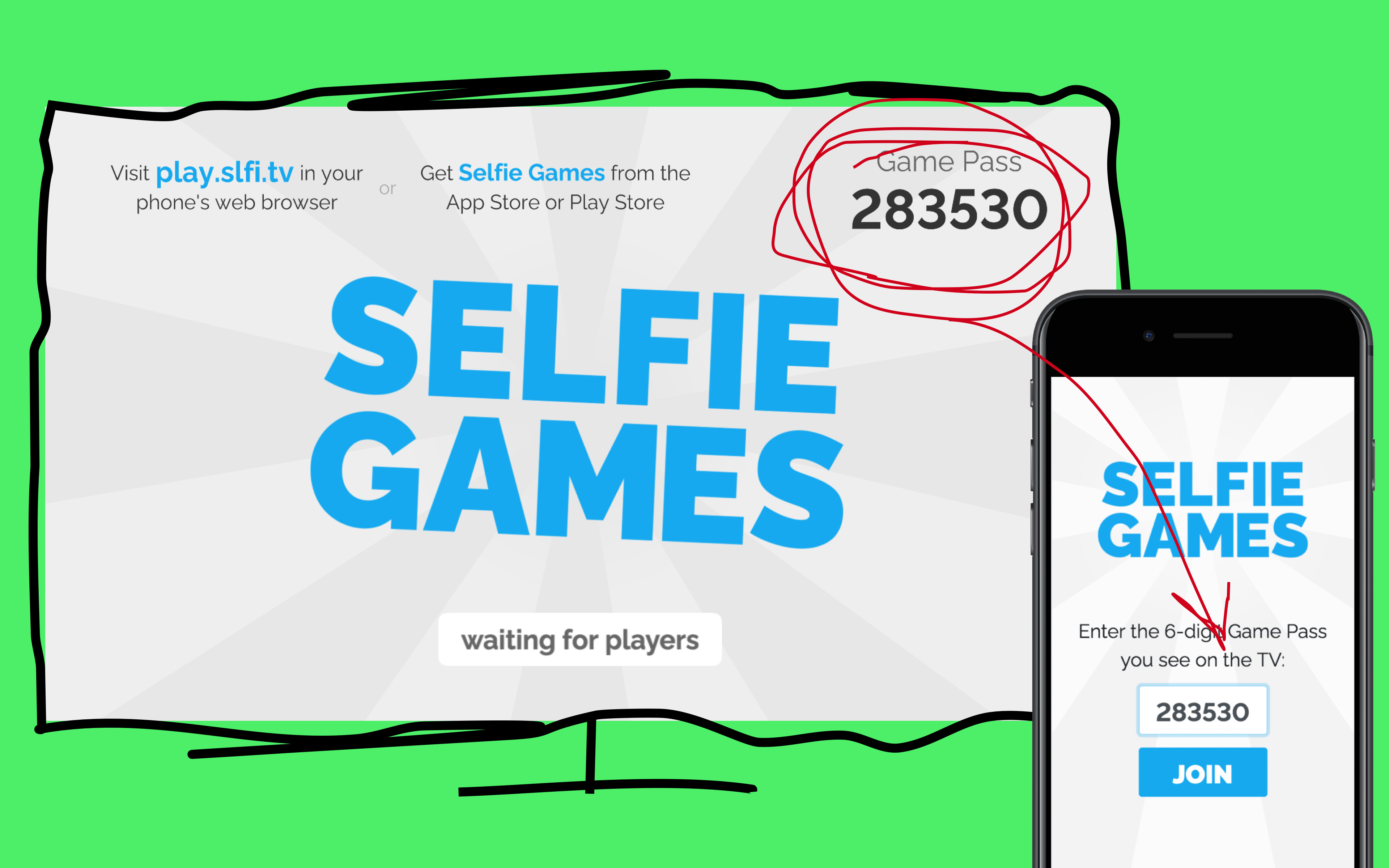 Selfie Games [TV]: A Multiplayer Couch Party Game screenshot 5
