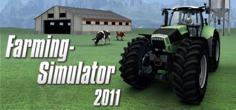 غلاف لعبة Farming Simulator 2011