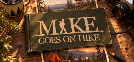 Cover art from Mike goes on hike