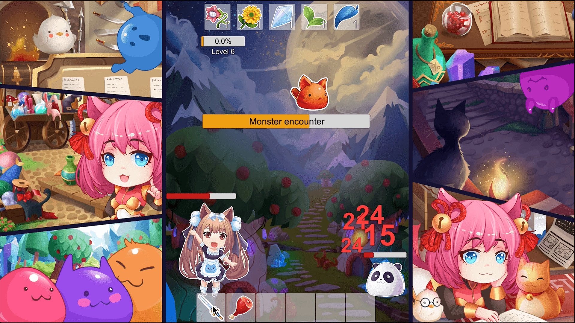 Slime Age: Parody MMORPG Clicker screenshot 5