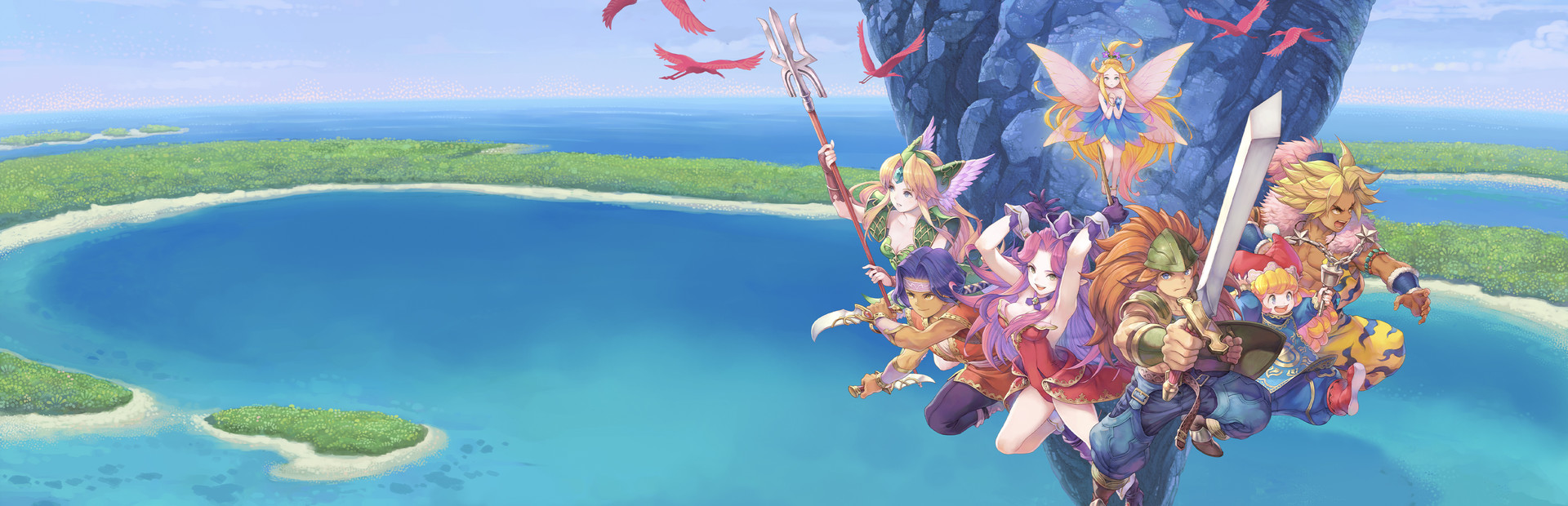 Игра Trials of Mana